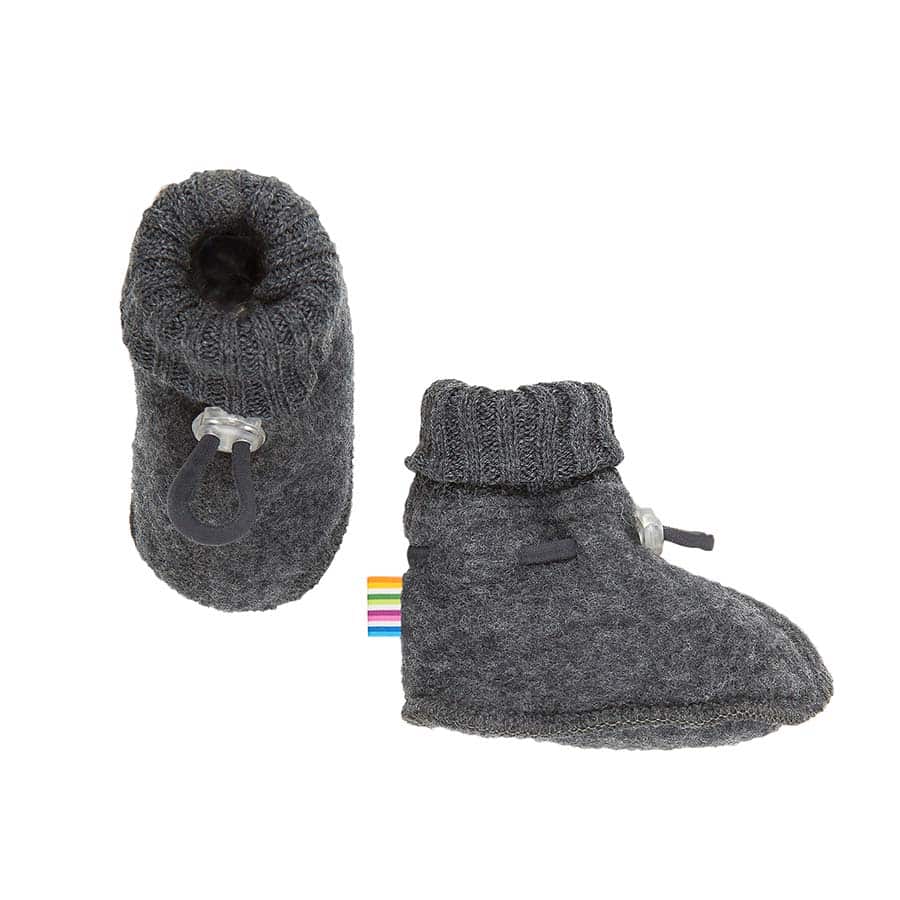 Mørkegrå Joha Uld Futter - Joha Baby