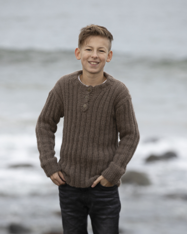 Ampquotleonampquot Genser Viking Design 2036 Kit Viking Alpaca Bris Fra Viking - Viking Baby