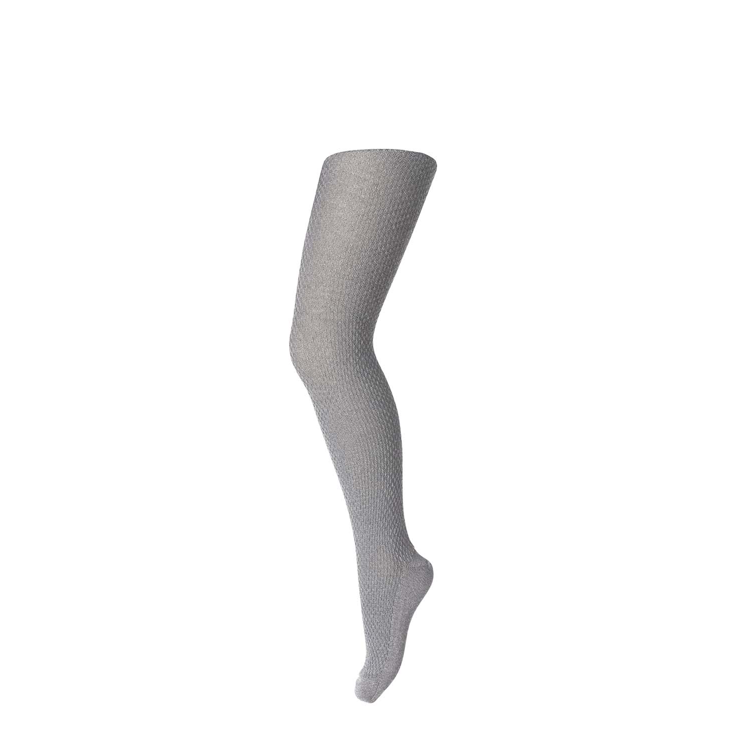 Grå Denmark Uldstrømpebukser Med Struktur - Mp Denmark Baby