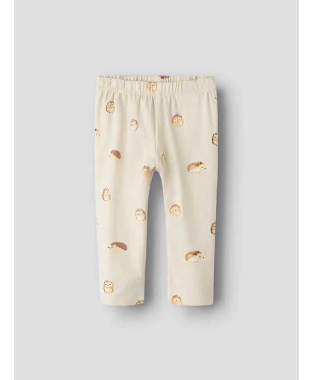 Beige Name Xslimfit Leggings Til Børn - Name It Baby