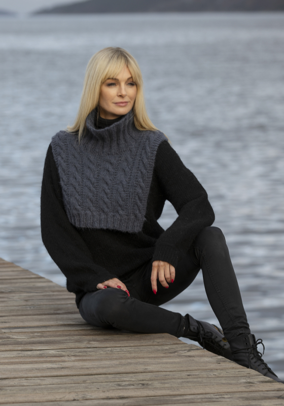 Ampquotrestampquot Hals Viking Design 2033 Kit Dame Viking Alpaca Bris Fra Viking - Viking Baby