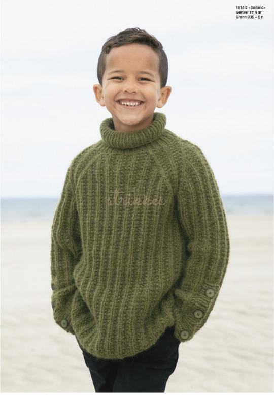 Ampquotsørlandampquot Genser Viking Design 1814 Kit Viking Alpaca Bris Fra Viking - Viking Baby