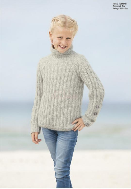 Ampquotsørlandampquot Genser Viking Design 1815 Kit Viking Alpaca Bris Fra Viking - Viking Baby